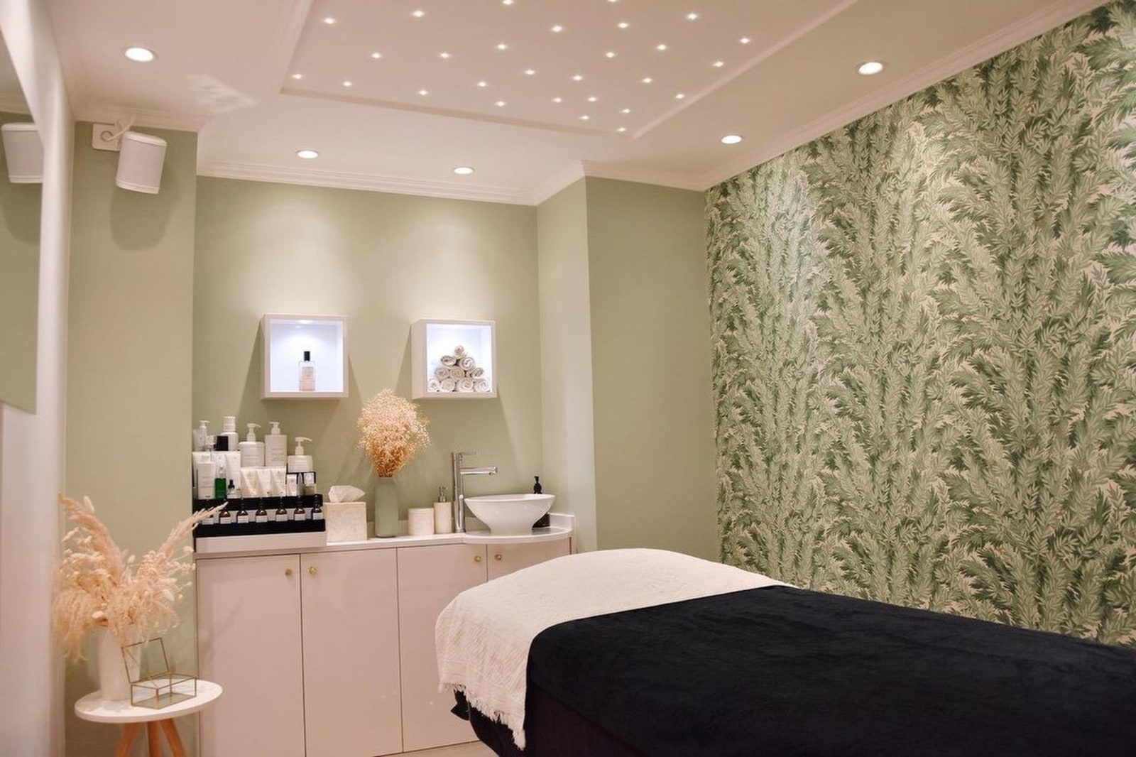 Cabine de soin visage Bel Ange Paris